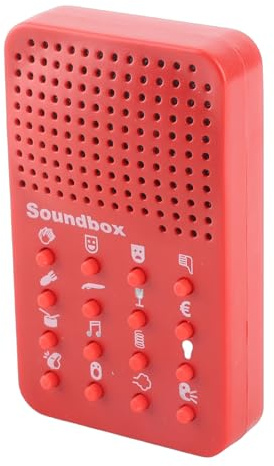 TYTOGE Máquina de Sonido Divertida, Máquina de Efectos de Sonido Divertida, Juguete Electrónico Interesante, Compacto de Entretenimiento para el Hogar