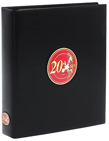 SAFE 7344-0 Premium 20 Euro MÜnzalbum Ringbinder (ohne Blätter) Zum Selbst Befüllen