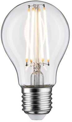 Paulmann 28698 lámpara LED filamento agl 7, 5. vatios bombilla regulable clara 2700 k blanco cálido e27.
