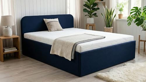 PAARA Polsterbett Senioren 404GK mit Bettkasten, Lattenrost mit Gasdruckfedern, Matratze, alle Größen - Jedes Bett EIN Unikat - Made in Germany (90 x 200 cm)