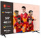 TCL 50P639 50 Zoll (126cm) LED Fernseher, 4K UHD, Smart , Google TV, HDR 10, Dynamic Colour Enhancement, 60Hz Motion Clarity, HDMI 2.1, Dolby Audio, Sprachsteuerung, Metallgehäuse, Alexa kompatibel