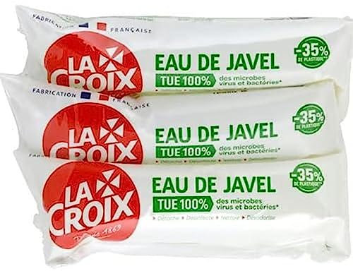 La Croix Eau De Javel Nettoie Désinfecte Et Désodorise, 3 x 250ml