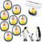 8 Stück Pinguin-Umarmung, Niedliche Geschenk-Tasche für Geburtstag, Hochzeit, Party & Valentinstag
