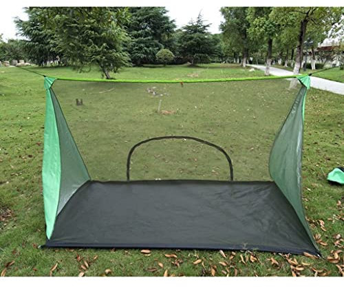 Camping Utomhusutrustning Myggnät, Park Picnic Bärbar Pole-less Travel Camping Vandringstält (Color : Green)