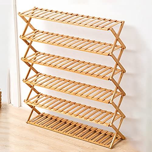 ZCFLWR Zapatero De Madera,Zapatero,Mueble Zapatero,zapateros Baratos,Zapatero Estrecho,Zapatero Plegable(50 * 25 * 100CM, 70 * 25 * 100CM, 100 * 25 * 100CM)