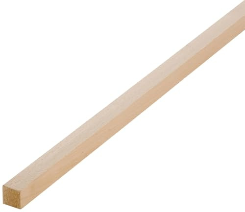 FORESTEA Lot de 20 tasseaux hêtre rabotés 2400 x 9 x 18 mm - PEFC 70%
