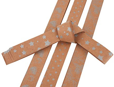 Papierstreifen Kraftpapier, 15mm, 24 Streifen