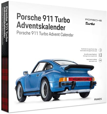 FRANZIS 67221 - Porsche 911 Turbo Adventskalender: Porsche 911 Turbo Advent Calendar