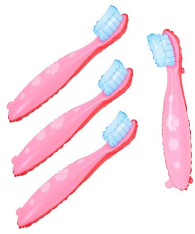 GALPADA 4stücke Große Zahnputzballons Bunte Party-dekoration Für Kindergeburtstage Und Gesundheitsbildung Requisiten Für Feierlichkeiten Und Lernveranstaltungen