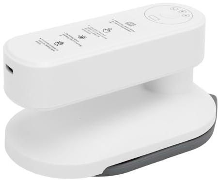 Dilwe Ferro da Stiro Portatile, Temperatura Regolabile, comodità Senza Filo, Batteria a Lunga Durata, Mini Ferro da Stiro con Riscaldamento Rapido, Adatto per Viaggi in Dormitorio Domestico, per Uso
