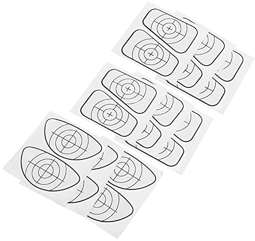 Joyzan Golf Impact Tape, Driver Label Golfschläger Holz Eisen Trainingshilfe Aufkleber Zielaufkleber Trainingshilfen Band Putters Ball Hitting Recorder Target Sticker für Männer Frauen Schwungübungen