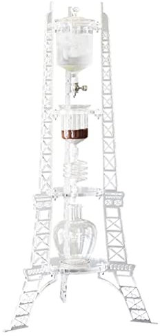 ABGRC Cold Brew Coffee Maker 800 ml Kaltbrühkaffeemaschine, langlebiger Krug aus Borosilikatglas mit abnehmbarem Filter, Moderne Eiskaffeemaschine Deluxe