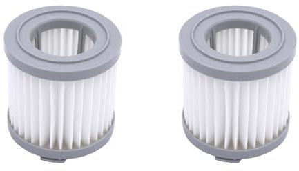 MIRTUX Kit de Filtros para Aspiradora Cecotec Conga Rockstar 500 y 700 (solo estos modelos) y Xiaomi Jimmy jv Pack de 2 - Recambios para Aspirador Xiaomi Jimmy y Conga Rockstar