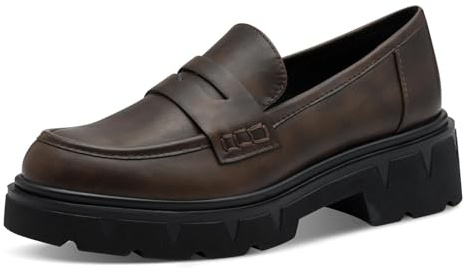 MARCO TOZZI Mocassins pour Femme 2-24717-45, Moka, 37 EU