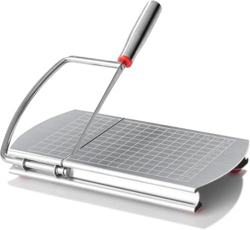 SXZHSM Coupe Fromage, Coupe-Fromage en Acier Inoxydable, Trancheuse à Fromage, Couteau a Beurre, Coupe Foie Gras, Coupe-Beurre, Cheese-Cutter, pour Fromage à Pâte Molle, Beurre, Sandwichs, Pain