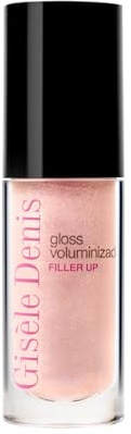 GISÈLE DENIS - Gloss Voluminizador Filler Up, 5 ml, Efecto Sedoso y Volumen Inmediato, Hidratación Intensa, Acabado Ultra Brillante, Fórmula Vegana con Péptido Natural