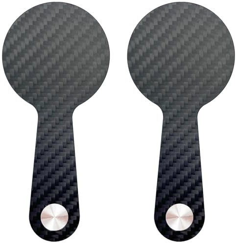 Soporte magnético ajustable de fibra de carbono para laptop, soporte magnético para monitor de computadora, clip de montaje lateral para iPhone, serie MagSafe y todos los teléfonos, soporte de