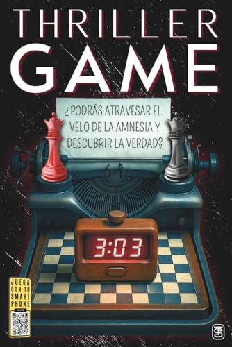 3:03 ¿Podrás atravesar el velo de la amnesia y descubrir la verdad?: Libro de Thriller Game Interactivo para Adultos - 46 Acertijos y Rompecabezas ... en una Historia Cautivadora de Suspenso
