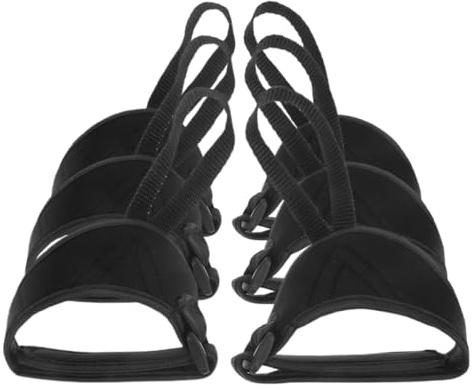 SUPVOX Sangles De BâTon De Ski RéGlables 6 PièCes Dragonnes pour Canne De Marche Et BâTon De RandonnéE Accessoires De RandonnéE Confortables pour Ski Escalade Et Marche