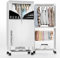 Sèche Linge Electrique Portable, Machine de séchage Portable avec minuterie, Armoire de séchage de Linge de 150 cm avec Grande capacité, sèche-Linge/Support électrique (Gris G1)
