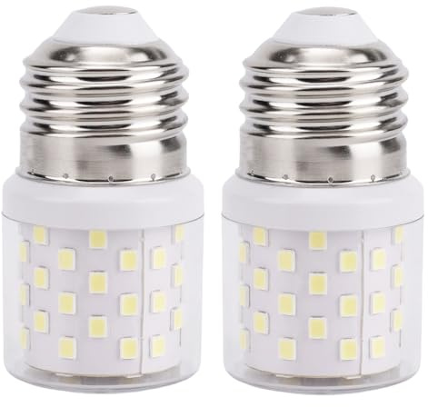 2st Kylskåps-Lampa Ersättning för KEI D34L, AC 100-265V 3,5W LED Kylskåps-Lampor för Frigidaire KEL 3418L Ersätter 40W 5304511738, Dagsljus Vit