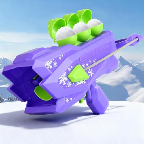 Snow Toys - Snowball Maker Toy for Kids Winter Outdoor Toys with Snowball Launcher,2026 New S-nowball Fight Molds,Fun Winter Outdoor Snow Fight T-oys Giftws for Kids Boys Christmas Girls