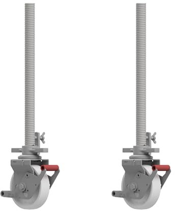 ALTEC Ø150mm Rolle Eco mit Doppelbremshebel und Stahlspindel | Rollfix® 2.0 | MySelf-Tower® (4)