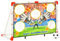 vidaXL Fußballtor Set mit Torwand Fußball Netz Pumpe 4 Erdspießen Kinder Fußballnetz Fussballtor Fussball Fußball Tor Garten 120x51x77,5cm