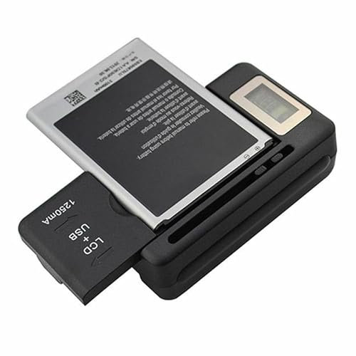 Mr. Gadget's Solutions® Universal Mobile Phone Battery External Charger LCD Display For Cell Phones 1 USB Port UK plug