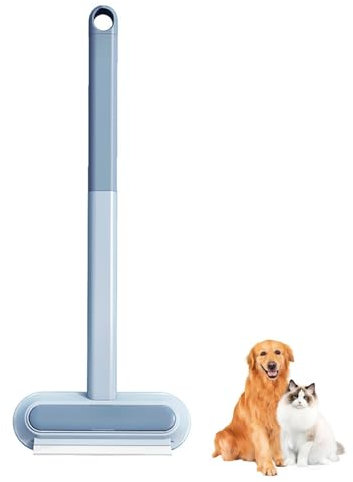 Depilatorio for Animali Domestici, 3 in 1 Remover Gatto, Multifunzionale Rimuovi pelis Animali Vestiti, Lavabile, Per Uso Asciutto E Bagnato, Per Tappeti, Casa, Auto E Finestre, 45 X 18 Cm