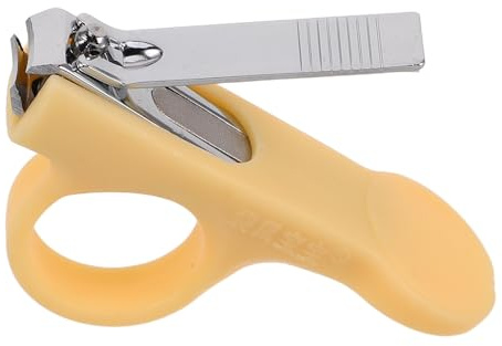 Beatifufu Faltbarer Babynagelknipser aus Kohlenstoffstahl mit Ergonomischem Design Niedlich und Sicher für Neugeborene und Kleinkinder zum Nagelschneiden