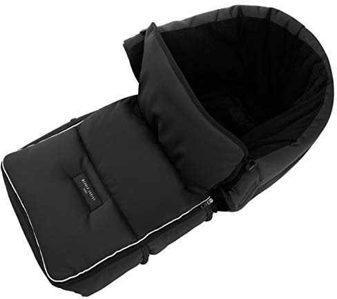 Lammfell Schlittensack von WERNER CHRIST – hochwertiger Kinder Winterfußsack für Schlitten, Schlitten-Fußsack mit Lammfell im Sitzbereich für Schutz vor Kälte und mehr Komfort beim Rodeln, universal