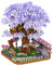 HIGH GODO Casa del árbol de flores de cerezo, 2200 piezas de micro bloques de sujeción, juego de árbol de bonsái Sakura, regalos para adultos y jóvenes a partir de 12