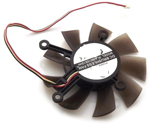 LIOZDMD PLA08015S12HH 12 V 0,35 A 3 Pin 75 mm per Ventola di Raffreddamento Scheda Grafica/Video ASUS Parti di Ricambio