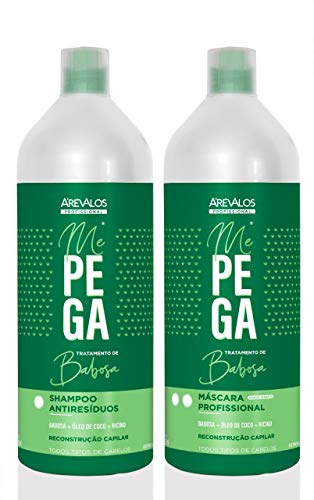 Kit Alisado Brasileño Arévalos Professional Me Pega Progresivo (Aloe-Vera) 2x1L