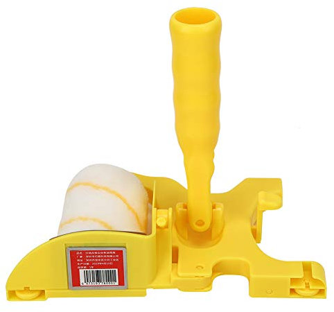 Rodillo de Pintura, Rodillo de Borde para Recortar Pintura Brocha para Pintar Kit Combinado Manual de Canteadora de Pintura para Habitaciones, Paredes, Techos, Interiores y Exteriores