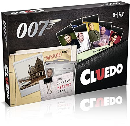 Winning Moves Cluedo: 007 James Bond (English Language) (WM01312-EN1)