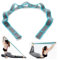 Yoga Stretch Gurt, Stretching Band Fitnessband mit 9 Schleifen, Verstellbares Übungsband Fitnessbander für Fitness, Pilates, Tanztraining, Gymnastik
