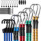 Eyourlife Spanngummi mit Haken, 32 STK Expander mit Haken, Wasserdicht Planenspanner, Expander Hohe Belastbarkeit, Gepäckspanner Metallhaken