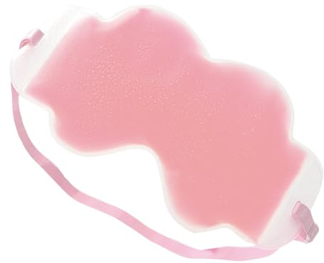 Maschera per Dormire,Regolabile Morbido,Compresse Gel Rinfrescanti Per Occhi - Per Gonfiore Pre Trucco Casa Camera Ufficio Scuola Hotel E Viaggio
