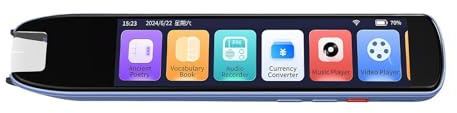 Bolígrafo de lectura para niños, bolígrafo portátil de lectura inteligente con inteligencia artificial, gadgets de traducción de oficina, para niños, adultos, profesores, aula, escuela, universidad