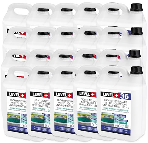 Líquido sellador 100 L, aditivo de mortero para pavimentos de cemento, mortero de juntas, Plastifizer RM36