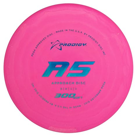 Prodigy Disc 300 mjuk A5 | något överstabil skivgolf närmar sig skiva | 170-177 g | Stabil skivgolfmetod | 300 mjuk plast | bekväm baksida eller förhand | färgerna kan variera