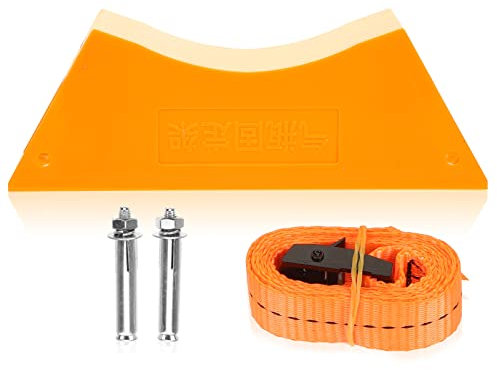 Angoily Support Mural Pour Bouteille De Propane Et Azote Avec Sangles De Sécurité Conçu Pour Utilisation Stable Et Fiable