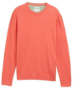 Tom Tailor Herren Strickpullover mit Crewneck