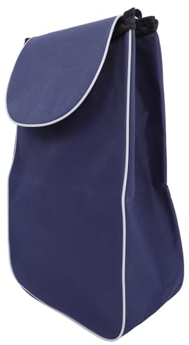 Paquet de Rechange pour Chariot de Courses en Tissu Oxford Imperméable | Grosse Capacité, Usage Autonome ou Combiné, Compatible avec Chariots Pliants et Chariots Poussés à Main Couleur Aléatoire
