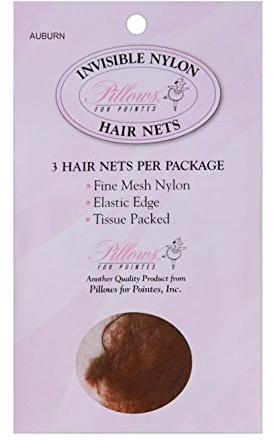 3 hair nets per package by Pillows (Auburn)