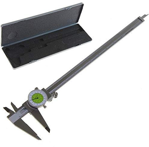 iGaging 12 Fractional & Decimal Inch Combination Dial Caliper