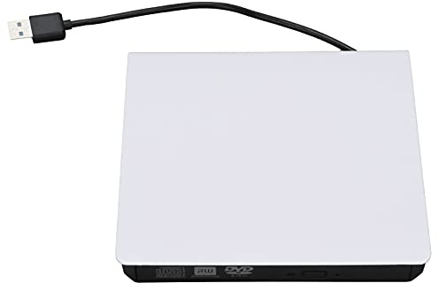USB3.0 Extern DVD-brännare, Optisk Enhet Extern Hastighet Stabil 5 Gb/s Plug Play Bra Kompatibilitet DVD-enhet, Stöd för Windows XP /2003/8.1/10/7