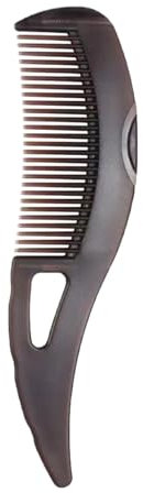 jyibinee Haarkamm für einfache Reinigung Kopfhautpflege mit bequemem Griff Hygienische Massage Leicht zu reinigendes Design Entwirren Nasse Schuppen Entfernung Multifunktional Schwarz